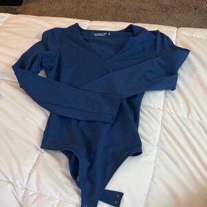 Abercrombie & Fitch Deep Blue Bodysuit